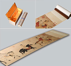 海港馆藏书画复制博物馆书画复制服务